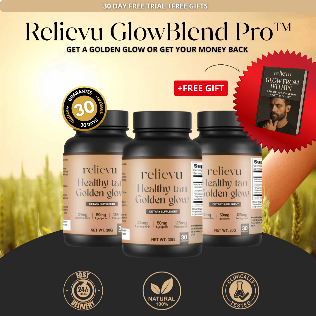 Relievu GlowBlend Pro™ - Natural Glow, Powered by Carotenoids