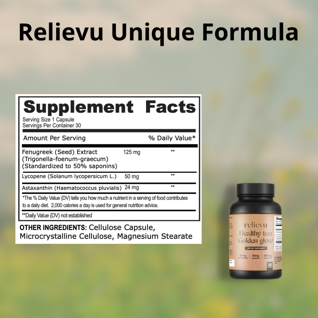 Relievu GlowBlend Pro™ - Natural Glow, Powered by Carotenoids