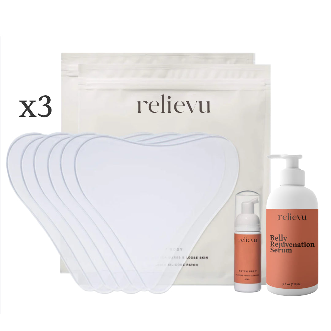 Relievu™ - 30-Day Postpartum Stretch Marks Solution Kit